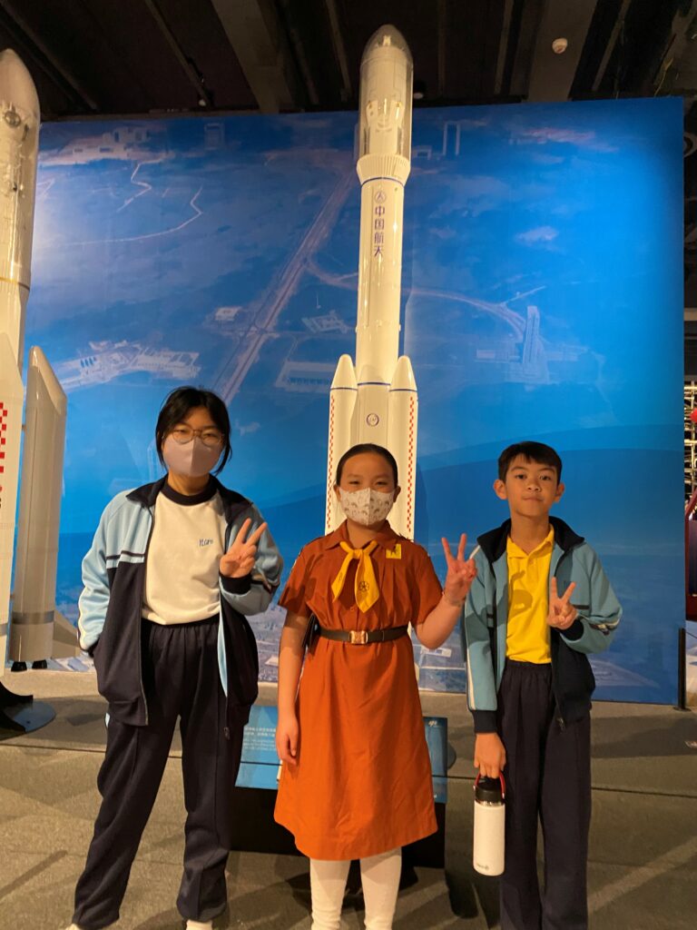 參觀中國載人航天工程展